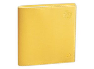 Agenda semainier QuoVadis Equology - 16x16 cm - Jaune
