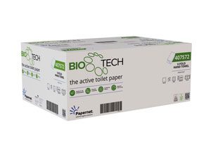 Essuie-mains Biotech dissolution rapide feuille 21 x 22 cm