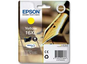 Cartouche Epson T1634 jaune