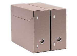 Boîtes à archives communales carton solide pour format A4 et Folio