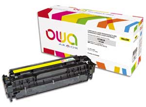 Toner ARMOR jaune compatible HP 312A