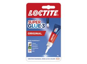 Tube de colle SUPER GLUE 3 Universal liquide - 3g