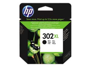 HP 302XL cartouche d'encre noire F6U68AE