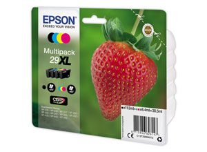 Cartouches EPSON T299640 4 couleurs noir cyan magenta jaune