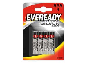 Piles alcalines ENERGIZER LR03 EVEREADY
