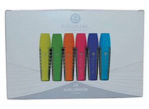 Surligneurs  pointe large Assortis