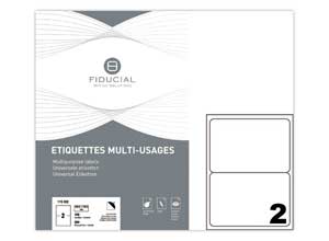 Planches d'étiquettes  coins ronds 199,6x143,5mm 200 étiq/bte