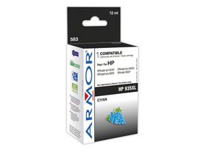 Cartouche d'encre ARMOR cyan compatible HP 935XL