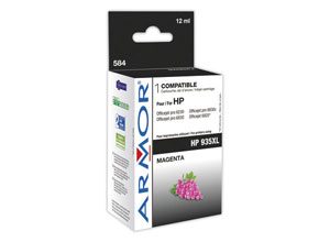 Cartouche d'encre ARMOR magenta compatible HP 935XL