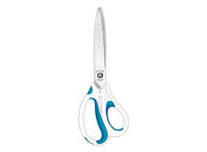 Paire de ciseaux à bouts pointus anneaux plast. asymétriques 21 cm