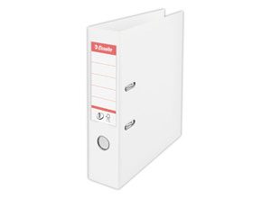 Classeur à levier ESSELTE VIVIDA N°1 Power Blanc Dos 7,5 cm