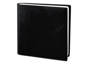 Agenda semainier Classique - 16x16 cm -Noir