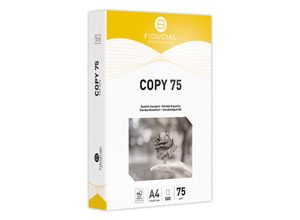 Ramettes de 500 feuilles de papier blanc A4 75g COPY 75