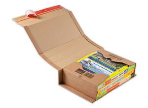 boîtes d'expédition COLOMPAC C4 325 x 250 x 10 à 80 mm
