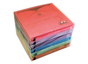 blocs notes repositionnables  76x76  couleurs vives assorties