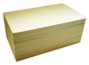Notes repositionnables 76x127mm jaune