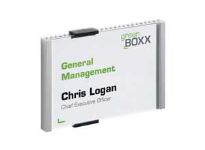 Plaque de porte format A6 - L 14,9 x H10,55 cm