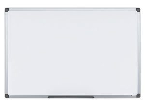 Tableau blanc laqué 45x60 cm - Cadre PVC