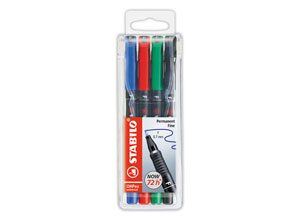 Marqueurs STABILO OHPen permanents 0,7mm