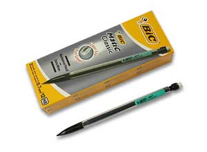 Porte-mines BIC Matic 7 corps noir- Mines 0,7mm