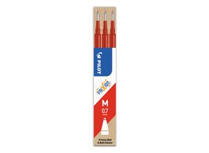 Recharges rouges pour stylo effaçable PILOT Frixion