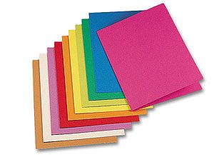 Sous-chemises EXACOMPTA Flash 22x31cm -80g - assortis