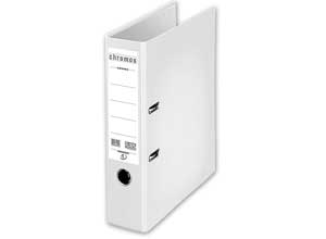 Classeur à levier Chromos ESSELTE - Dos8 cm - blanc