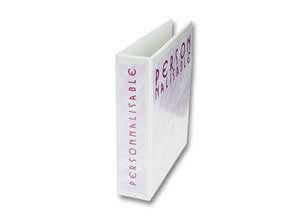 Classeur personnalisable Anneaux Ø 50 mm - 400 feuilles