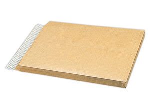 Pochettes kraft brun armé bande siliconée 275x365 mm à soufflets 30mm