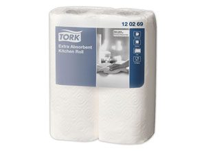 Rouleaux d'essuie-tout ménager Extra TORK