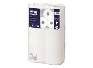 Rouleaux de 198 feuilles de papier toilette TORK Premium