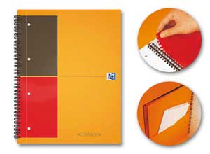 Cahier Activebook A4 - Ligné 6 mm -OXFORD International -