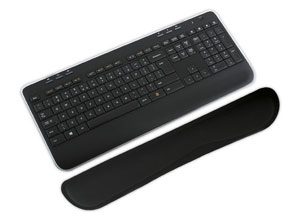 Repose-poignet clavier Lycra - noir